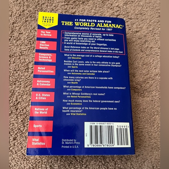 The World Almanac and Book of Facts 1997 - Picture 3 of 4